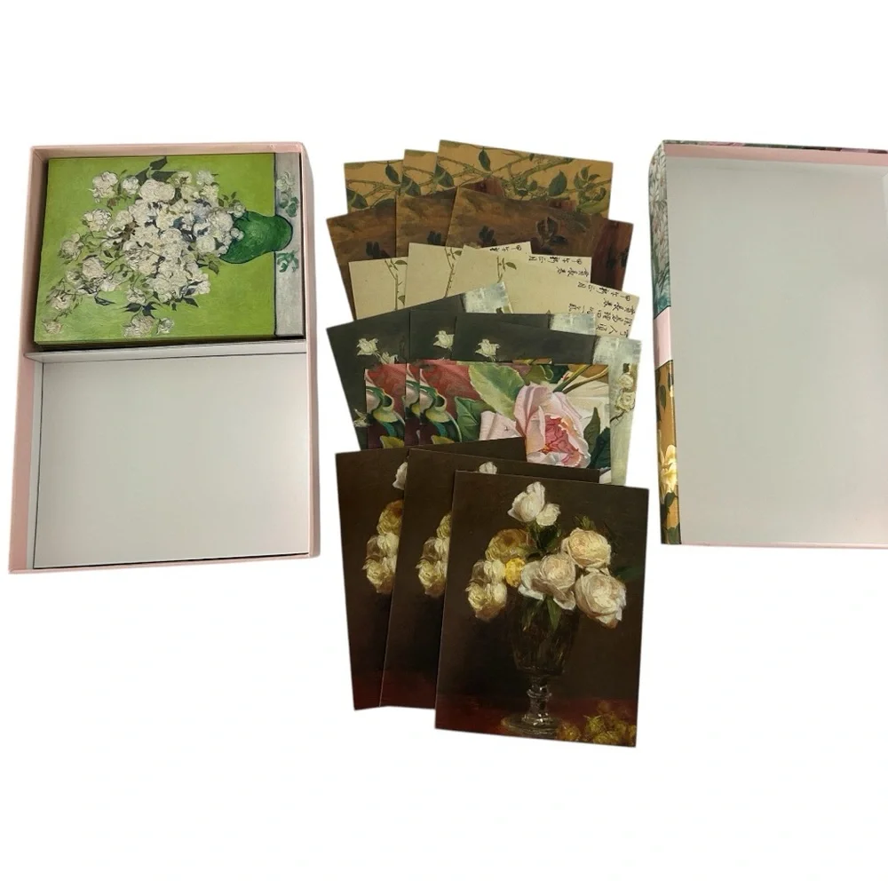 (2004) The Metropolitan Museum of Art: A Dozen Roses - Card & Envelope Set - NIB
